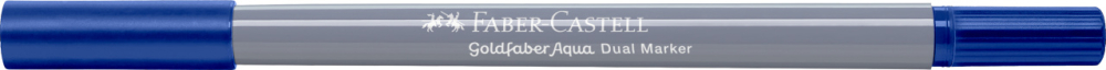 Marker solubil 2 capete goldfaber albastru heliu roscat 151 faber-castell [3]
