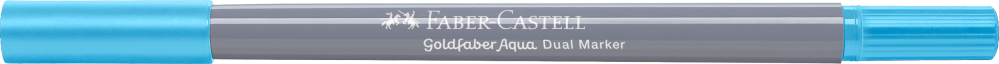 Marker solubil 2 capete goldfaber albastru mangan 245 faber-castell [3]