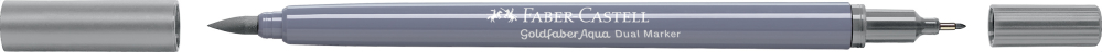 Marker solubil 2 capete goldfaber gri cald i 230 faber-castell [2]