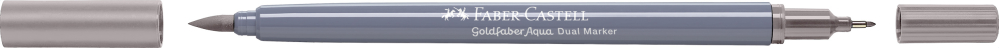 Marker solubil 2 capete goldfaber gri cald iii 272 faber-castell [2]