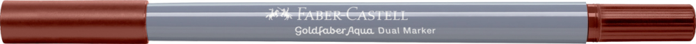 Marker solubil 2 capete goldfaber maro siena ars 283 faber-castell [3]