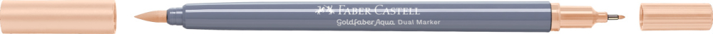 Marker solubil 2 capete goldfaber nisipiu 281 faber-castell [2]