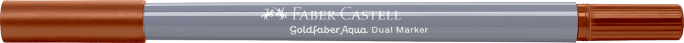 Marker solubil 2 capete goldfaber ocru ars 187 faber-castell [3]