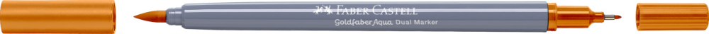 Marker solubil 2 capete goldfaber ocru deschis 183 faber-castell [2]