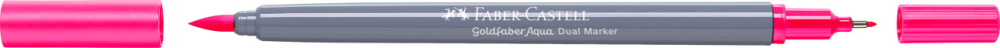 Marker solubil 2 capete goldfaber roz 229 faber-castell [2]