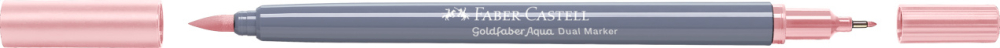 Marker solubil 2 capete goldfaber roz pal 114 faber-castell [2]
