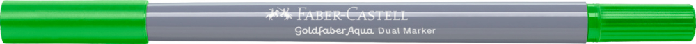 Marker solubil 2 capete goldfaber verde frunza 112 faber-castell [3]