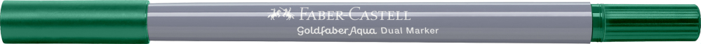 Marker solubil 2 capete goldfaber verde phtalo inchis 264 faber-castell [3]