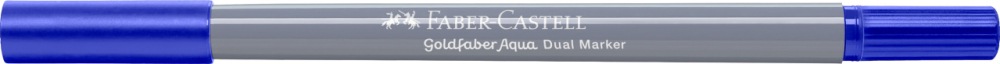 Marker solubil 2 capete goldfaber violet albastrui 137 faber-castell [3]