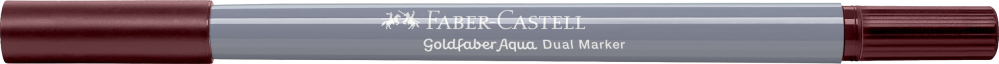 Marker solubil 2 capete goldfaber violet caput mortum 263 faber-castell [3]