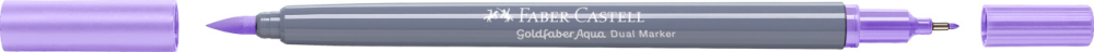 Marker solubil 2 capete goldfaber violet deschis 139 faber-castell [4]