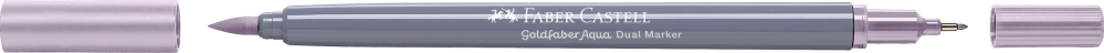 Marker solubil 2 capete goldfaber violet zambila 282 faber-castell [2]