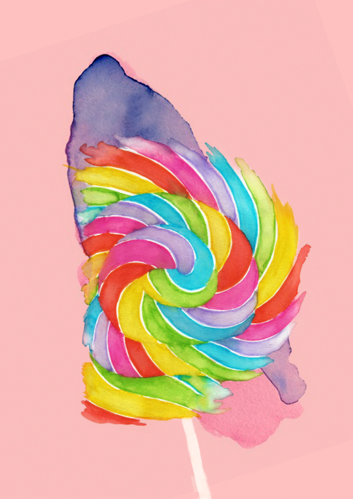 Marker solubil 2 capete set 6 buc candy shop goldfaber faber-castell [2]