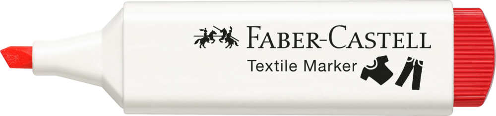 Marker textil rosu faber-castell [2]