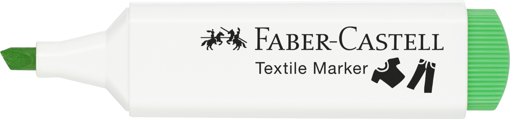 Marker textil verde neon faber-castell [2]