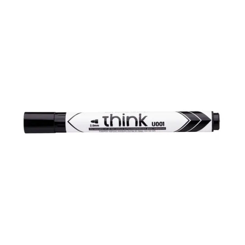 Marker whiteboard negru 2mm deli [2]