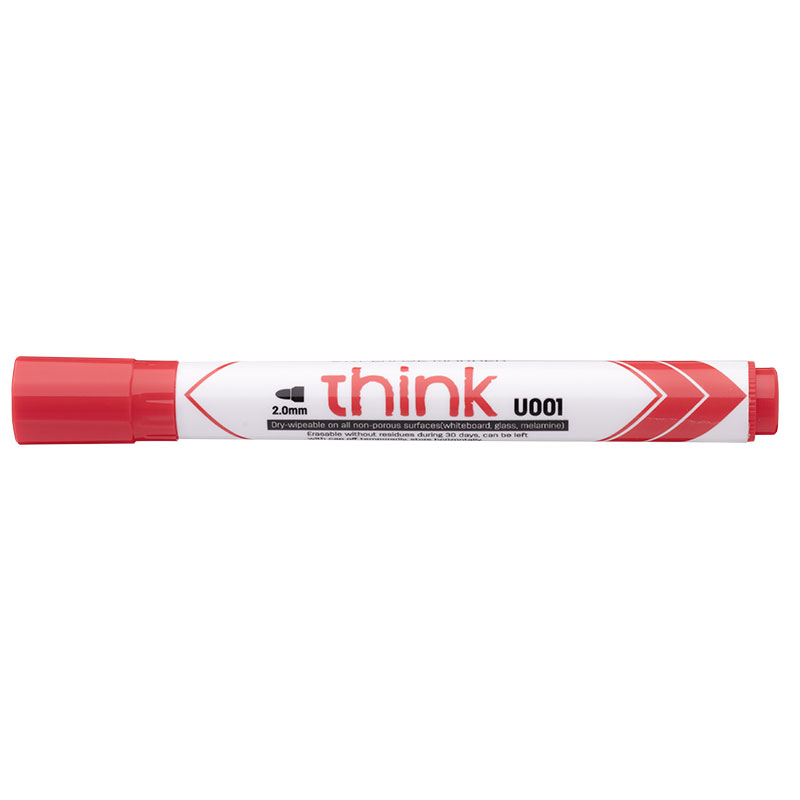 Marker whiteboard rosu 2mm deli [2]