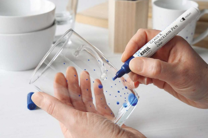Markere pentru sticla si portelan Clear Kreul, 5 buc./set [3]
