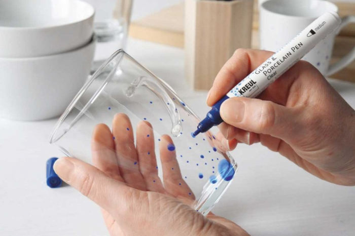 Markere pentru sticla si portelan Kreul Clear Fine [2]