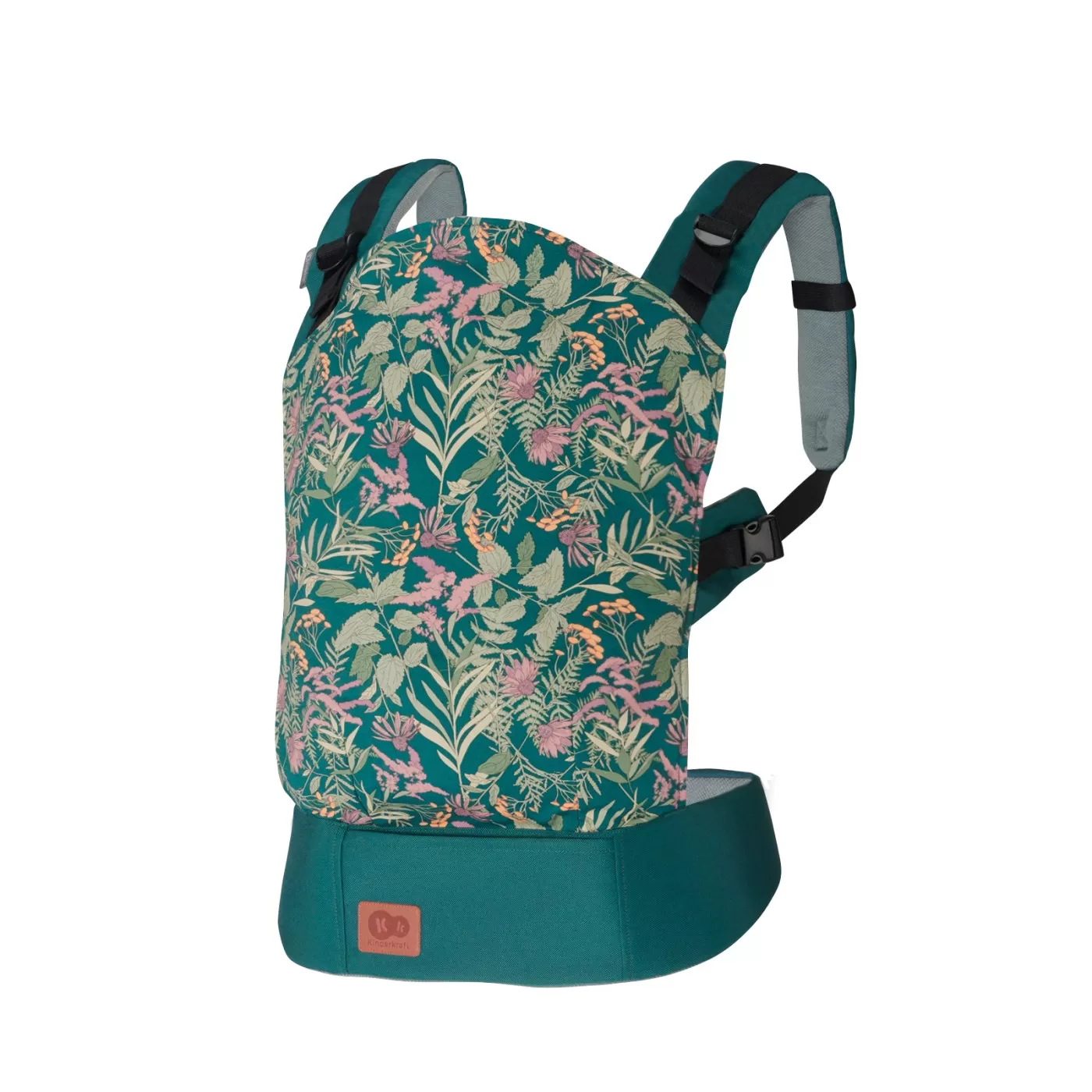 Marsupiu ergonomic kinderkraft milo, nature vibes, varsta de la 0 luni la 3 ani [2]
