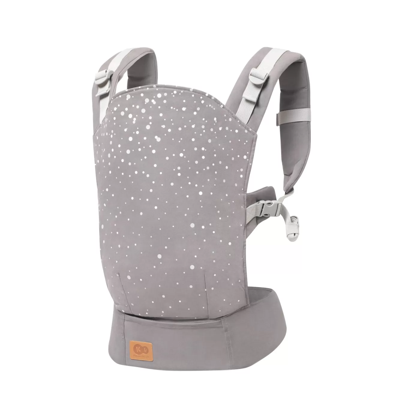 Marsupiu ergonomic kinderkraft nino, pana la 20 kg, confetti grey, varsta de la 0 luni la 5 ani [2]