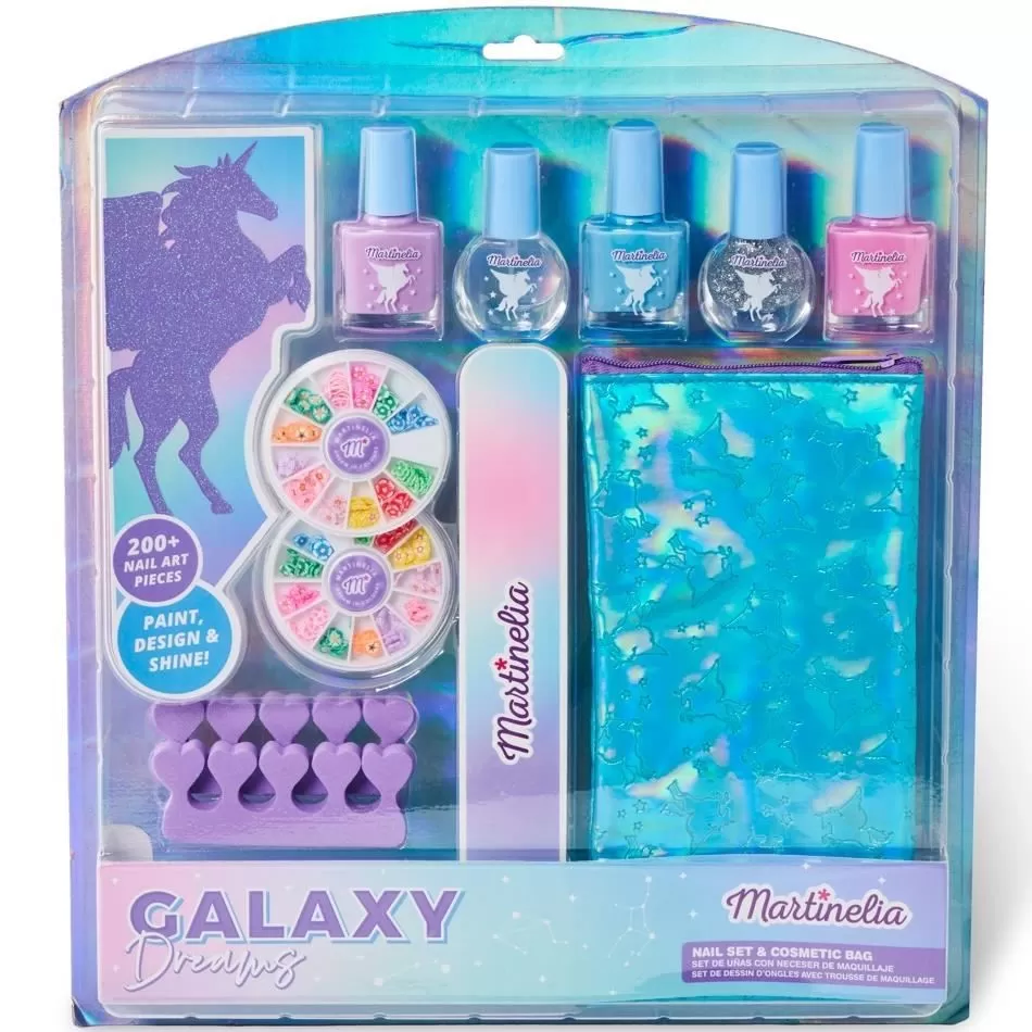 Martinelia galaxy dreams set ingrijire unghii si geanta cosmetica, varsta de la 3 ani la +15 ani [1]