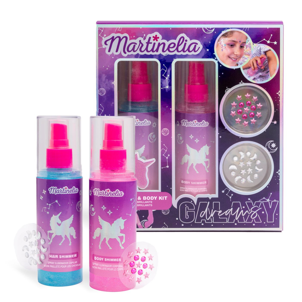 Martinelia galaxy dreams set stralucitor pentru par si corp [3]