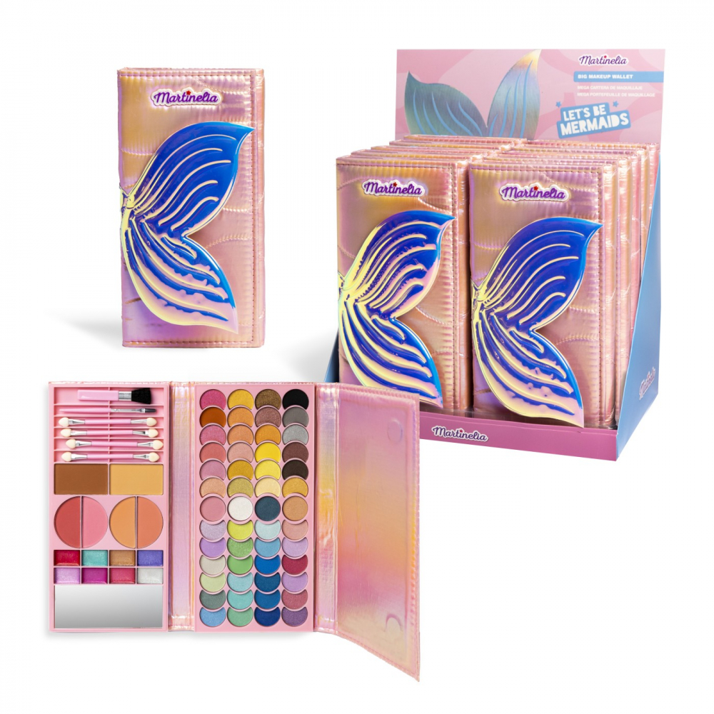 Martinelia let's be mermaids trusa de make-up portofel, varsta de la 3 ani la +15 ani [3]