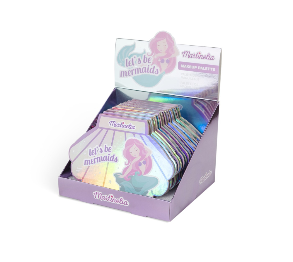 Martinelia lets be mermaids trusa de machiaj in forma de scoica [3]