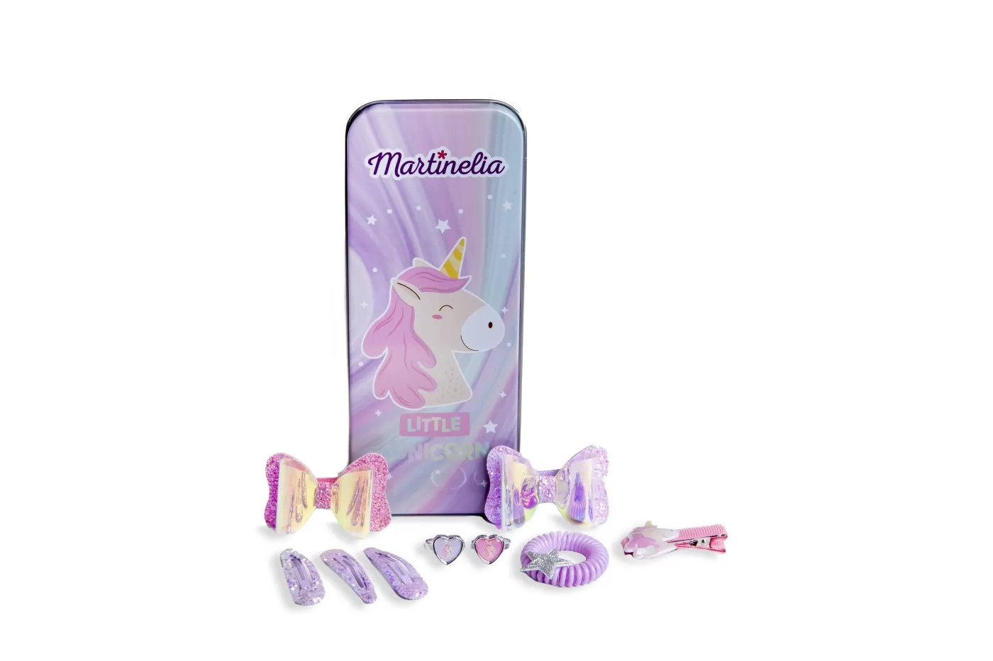 Martinelia little unicorn penar cu accesorii pentru par, varsta de la 3 ani la +15 ani [2]