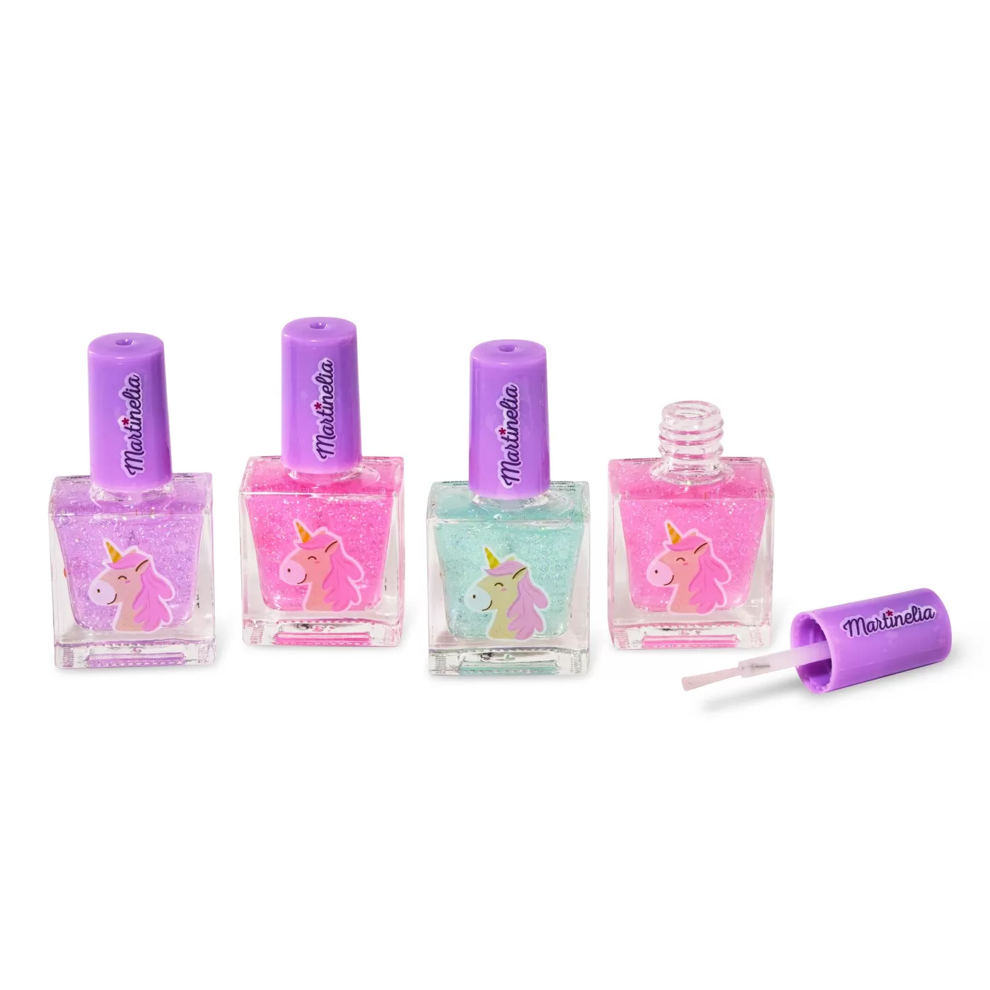 Martinelia little unicorn set 4 lacuri de unghii, varsta de la 3 ani la +15 ani [2]