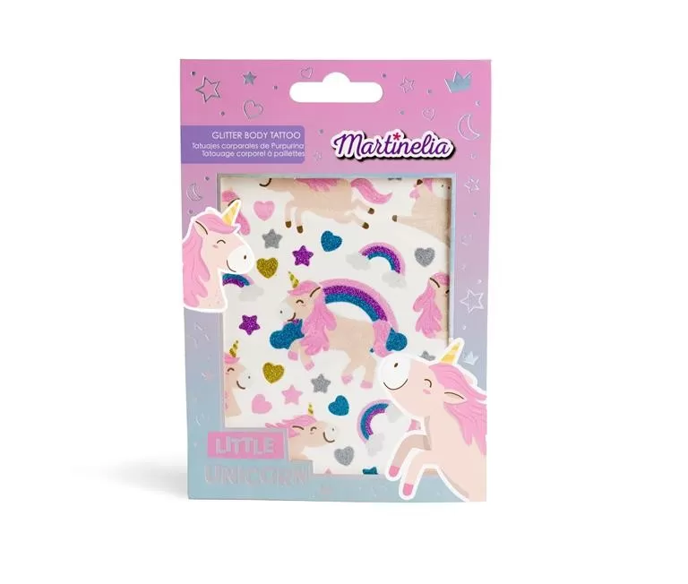 Martinelia little unicorn tatuaje cu sclipici, varsta de la 3 ani la +15 ani [1]