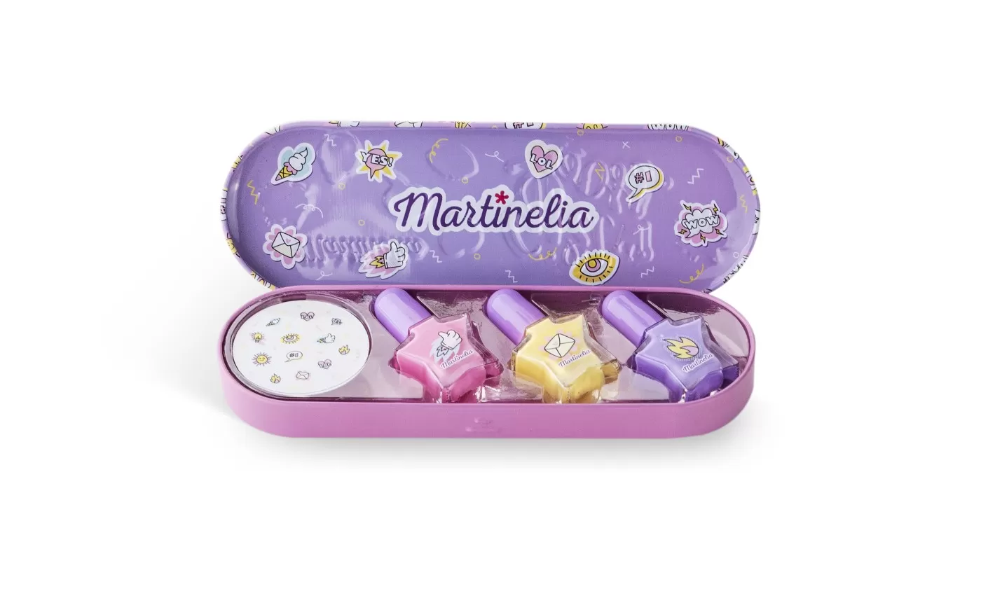 Martinelia super girl set unghii in cutie metalica, varsta de la 3 ani la +15 ani [2]