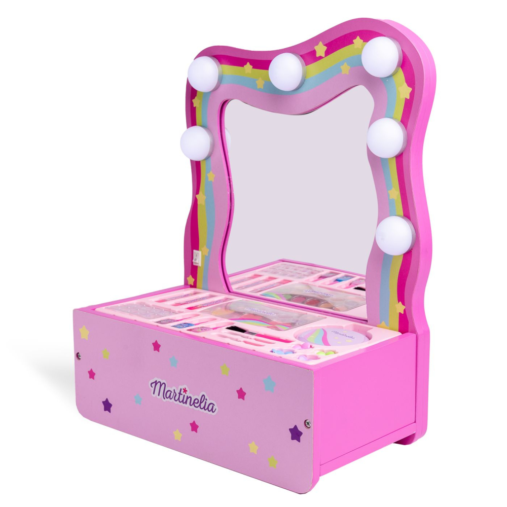 Martinelia trusa completa de machiaj cu oglinda si lumini [5]