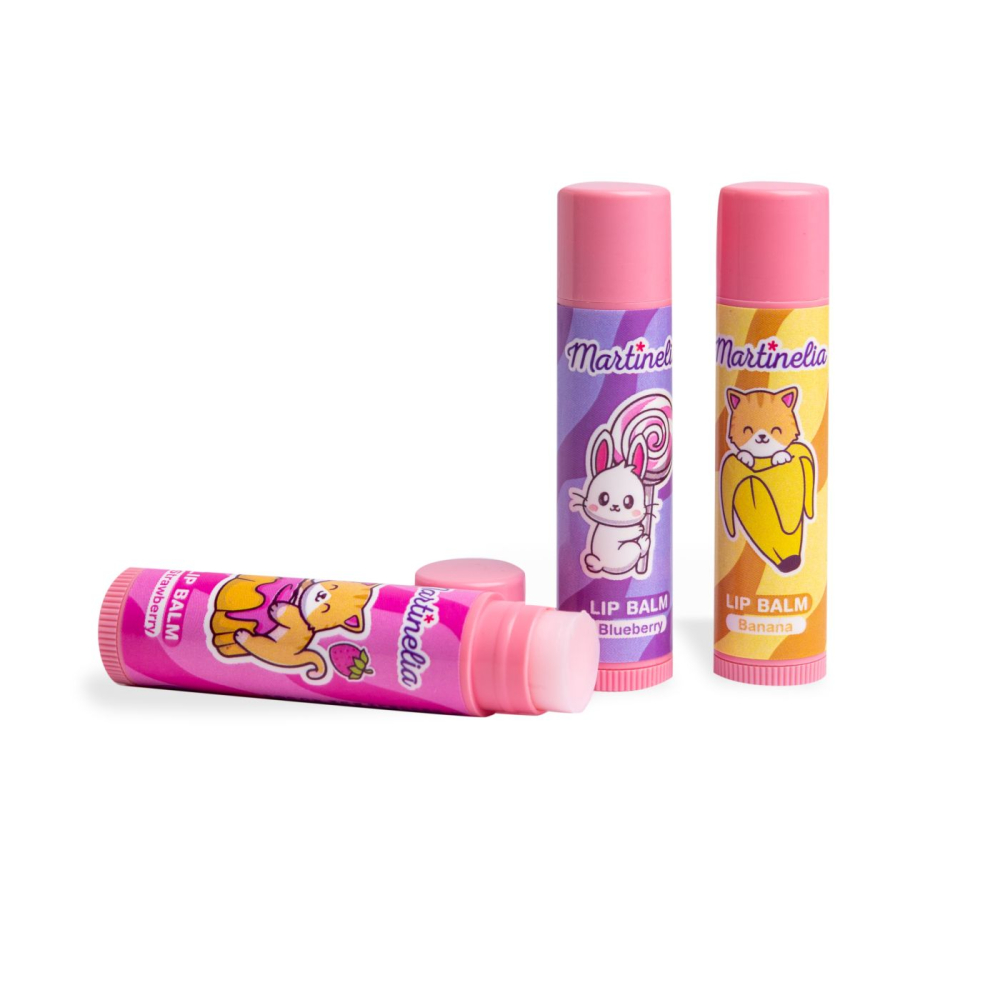 Martinelia yummy set 3 balsamuri de buze copii varsta 3 ani - +15 ani [5]