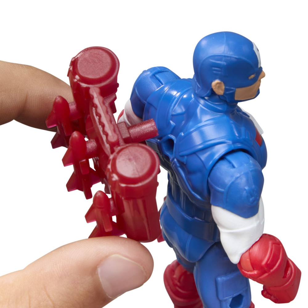 Marvel avengers action vers set figurina captain america si accesorii 11.4cm copii 4 ani - 9 ani [8]