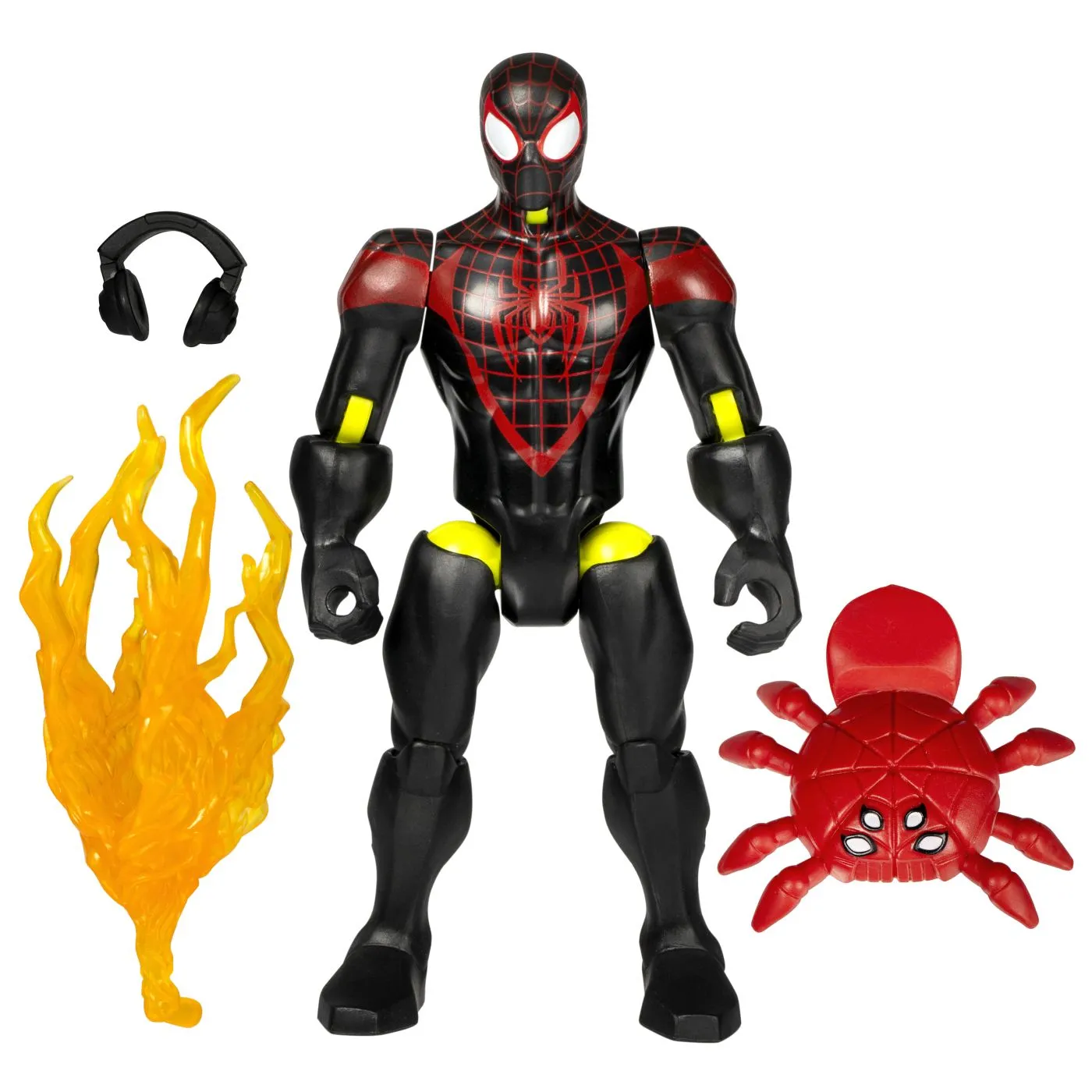 Marvel avengers mix mashers figurina miles morales 12cm, copii varsta 4 ani pana la 8 ani [2]