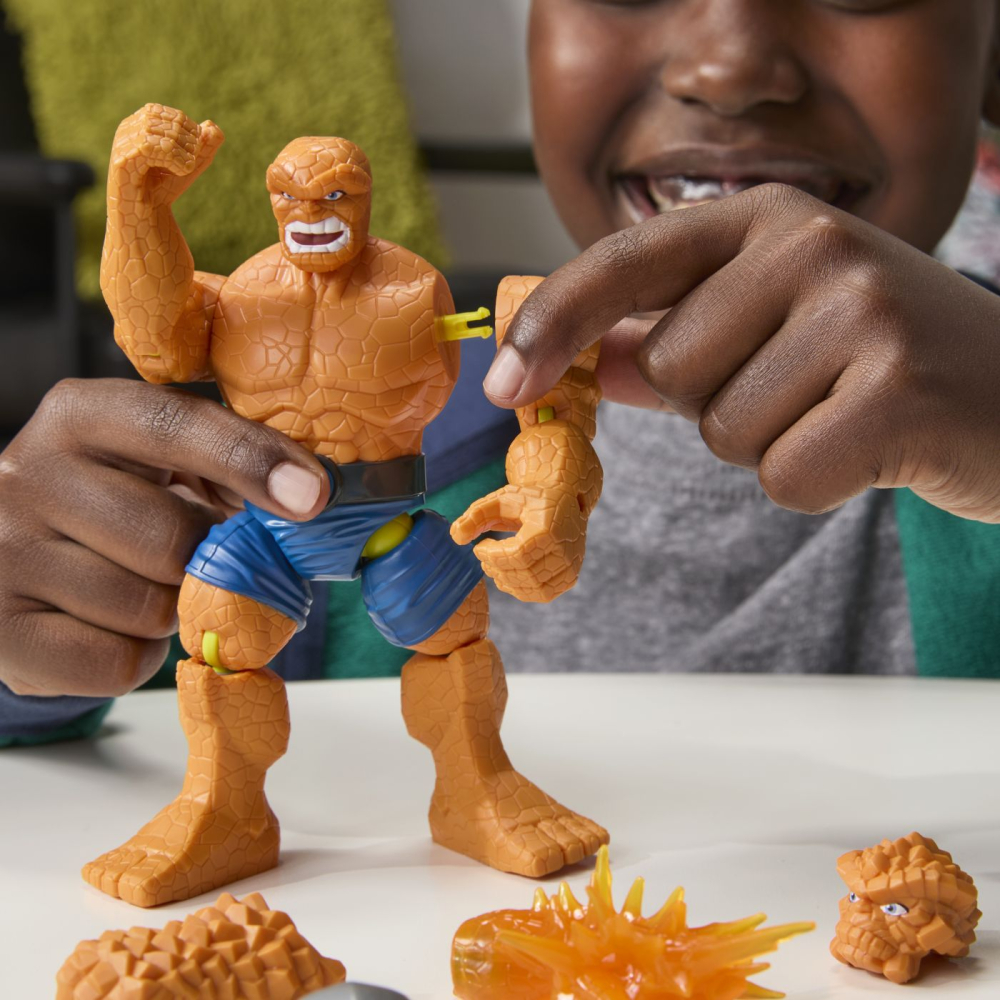 Marvel avengers mix mashers set figurina marvels the thing 12cm si accesorii copii 4 ani - 12 ani [5]