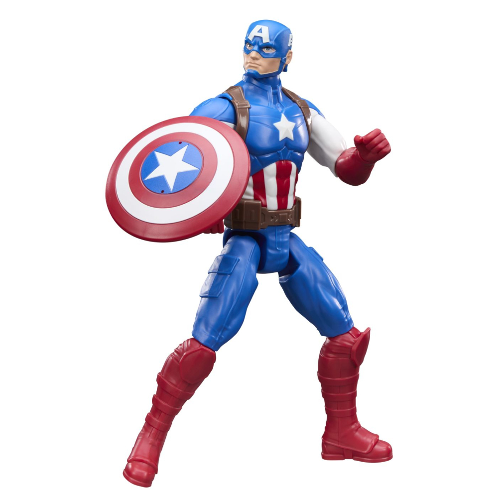 Marvel avengers titan series figurina captain america 29cm copii varsta 4 ani - 9 ani [2]