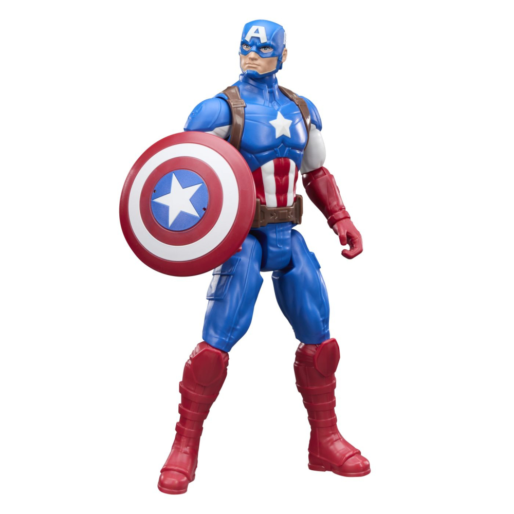 Marvel avengers titan series figurina captain america 29cm copii varsta 4 ani - 9 ani [7]