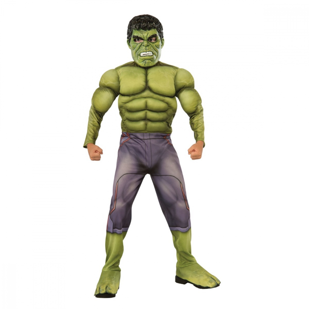 Marvel - Costum deluxe Hulk, 5-6 ani [1]