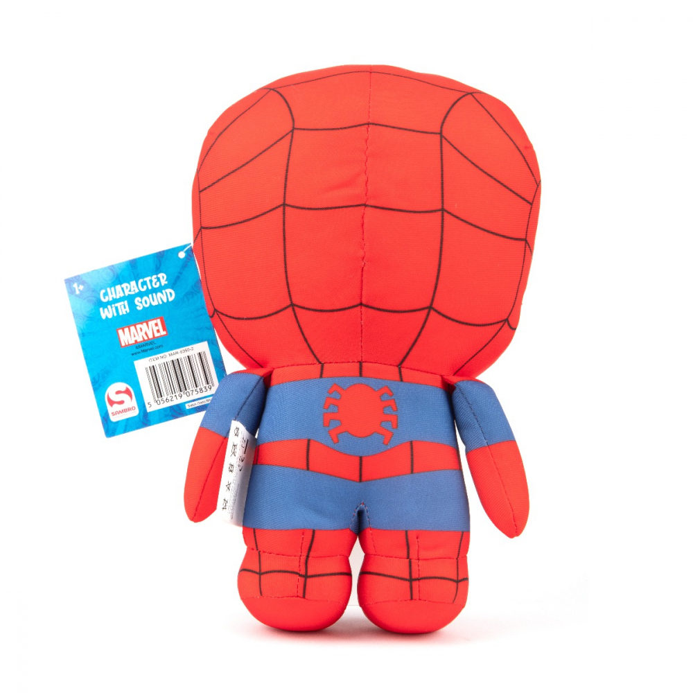 Marvel - Plus cu sunete, Spiderman, 28 cm varsta 1-2 ani ,2-3 ani ,3-5 ani ,5-7 ani ,7-9 ani ,9-12 ani ,12-14 ani, Unisex [3]
