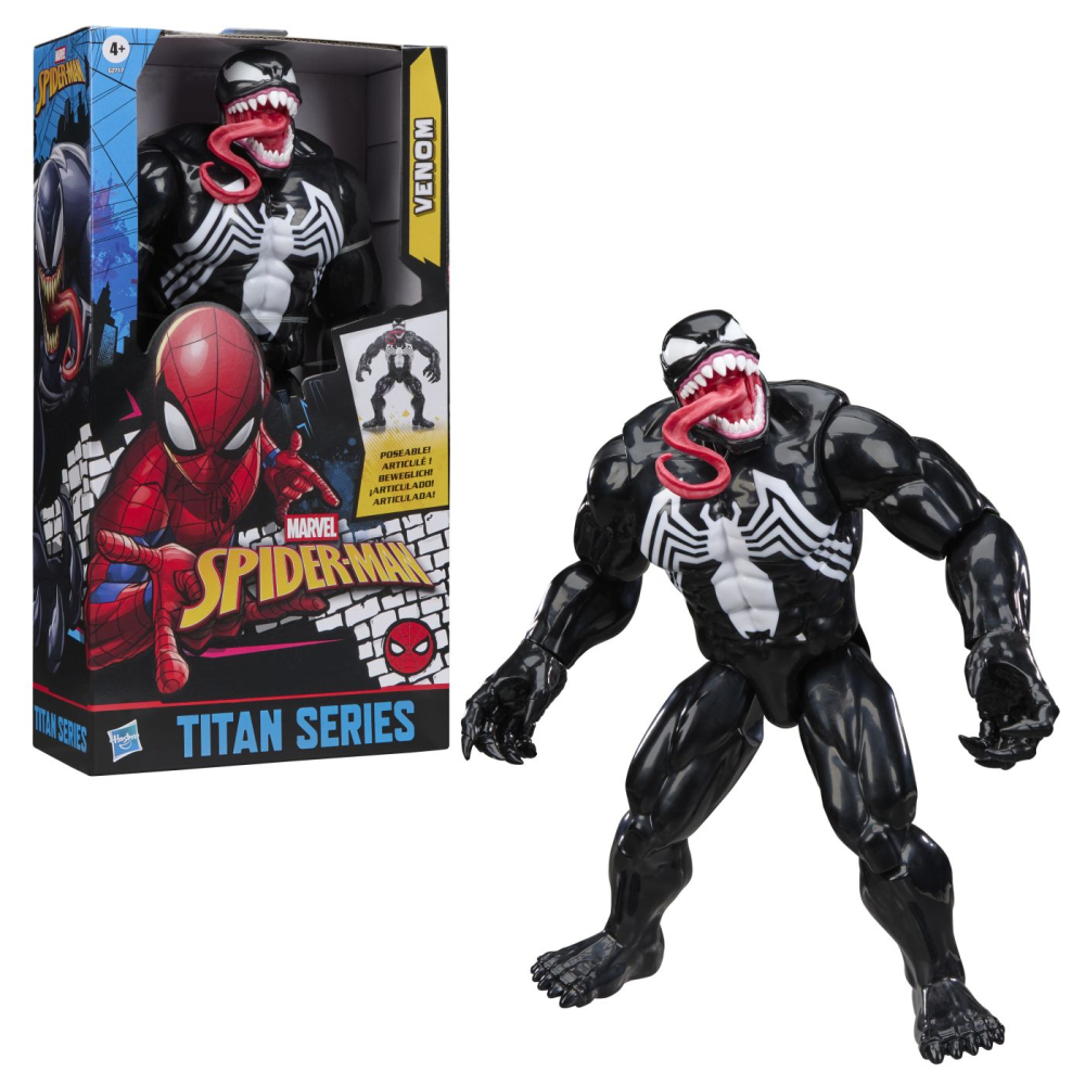 Marvel spider man titan series figurina venom 30cm copii varsta 4 ani - 9 ani [7]