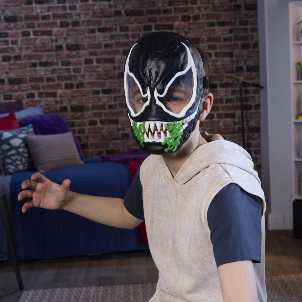 Marvel spiderman masca glow in the dark venom interactiva copii varsta 5 ani - 10 ani [4]