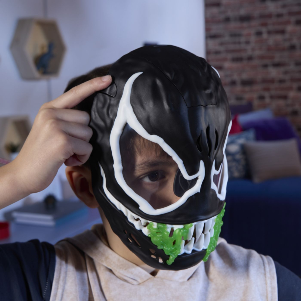 Marvel spiderman masca glow in the dark venom interactiva copii varsta 5 ani - 10 ani [5]