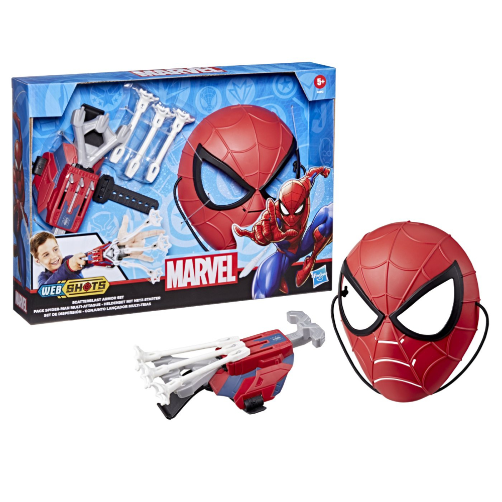 Marvel web shots set armura scatterblast copii varsta 5 ani - 10 ani [8]