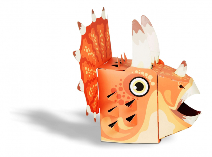 Masca Triceratops 3D pentru copii [4]