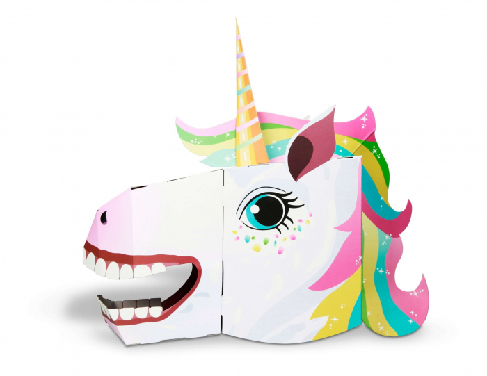 Masca unicorn 3D pentru copii [4]