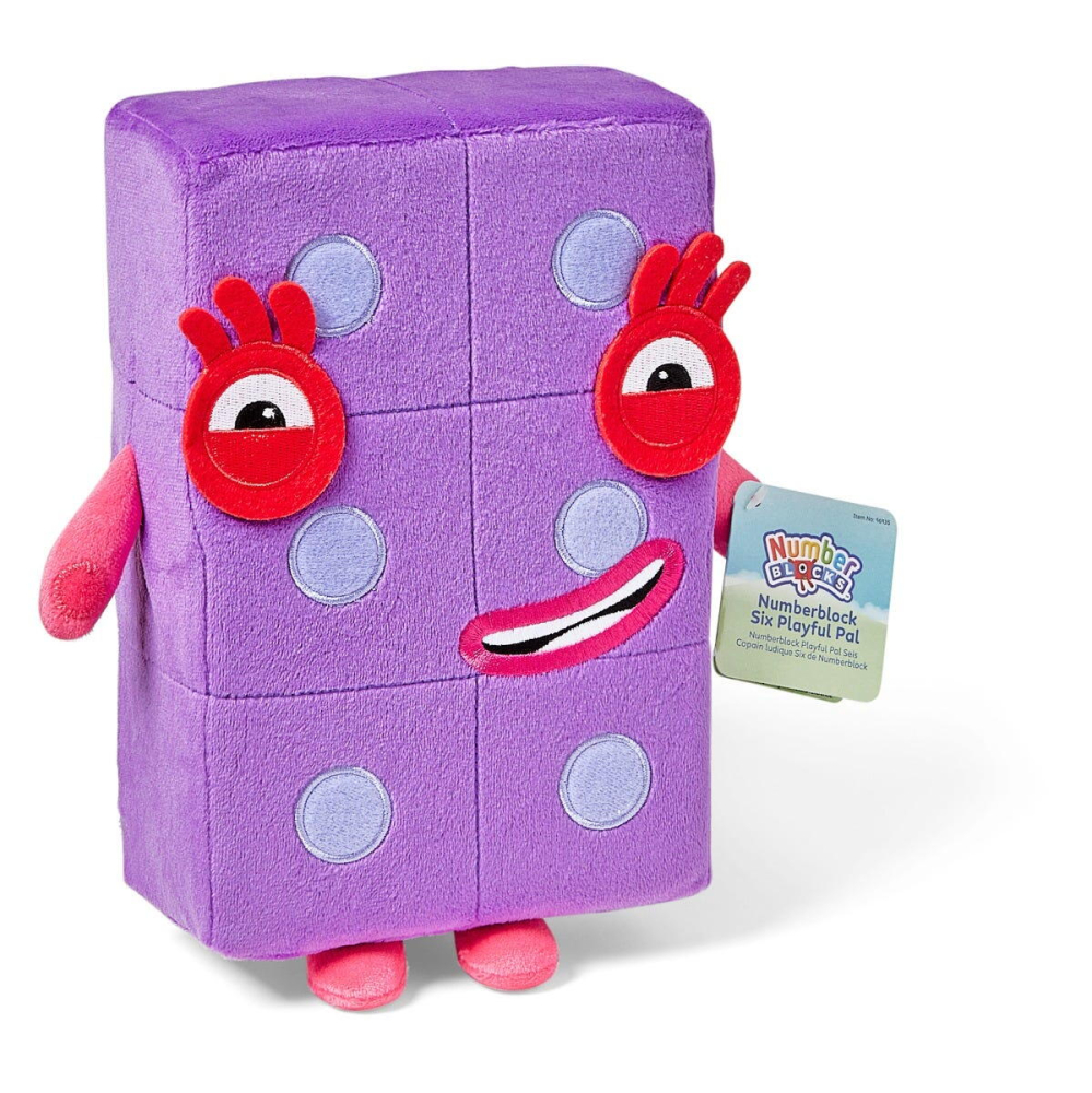 Mascota din plus Numberblocks - Sase [2]