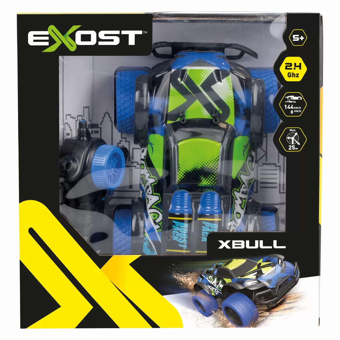 Masina cu radiocomanda, Exost, Xbull, Scara 1 la 18, varsta de la 5 ani la +15 ani [9]